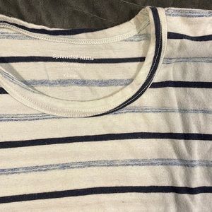 Splendid Mills, Mens -striped short sleeve shirt